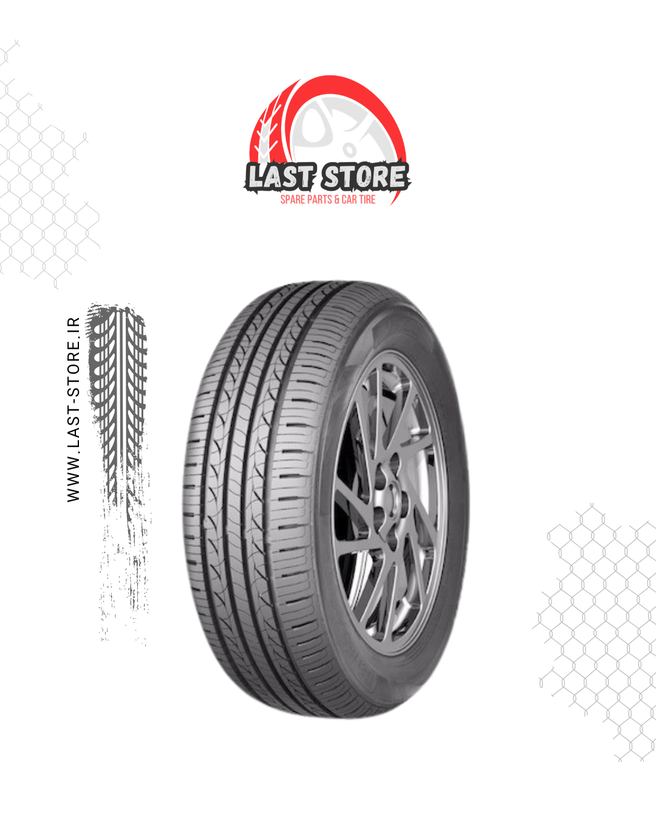 لاستیک هیلو 205/60R15 گل Comfort مناسب پژو 206، رانا و خودروهای سواری شهری
